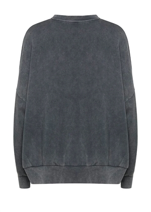 Malo oz sweatshirt Black Washed Gestuz 